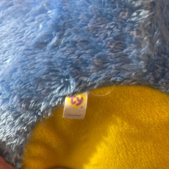 Ty Pink and Yellow Stuffed Animal with Green Accents - Picture 2 of 5